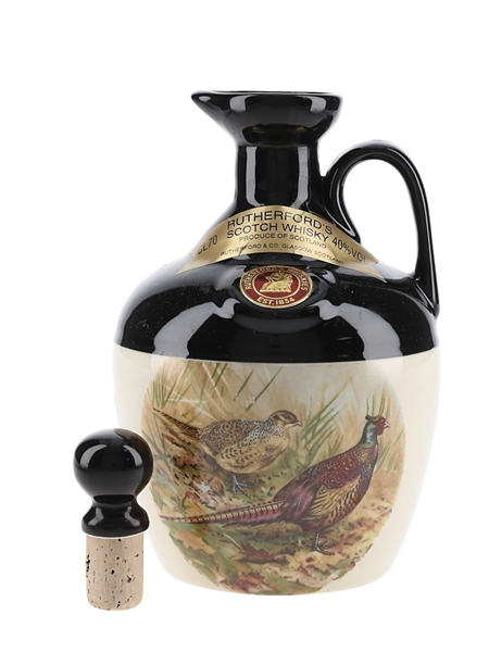 Rutherford's Ceramic Decanter Bottled 1980s 70cl / 40%