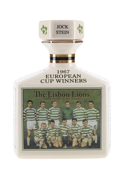 Pointer's Ceramic Decanter The Lisbon Lions - Celtic 1967 European Cup Win 70cl / 40%