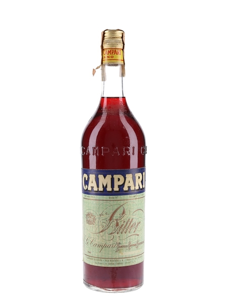 Campari Bitter Bottled 1980s - Spain 100cl / 25%