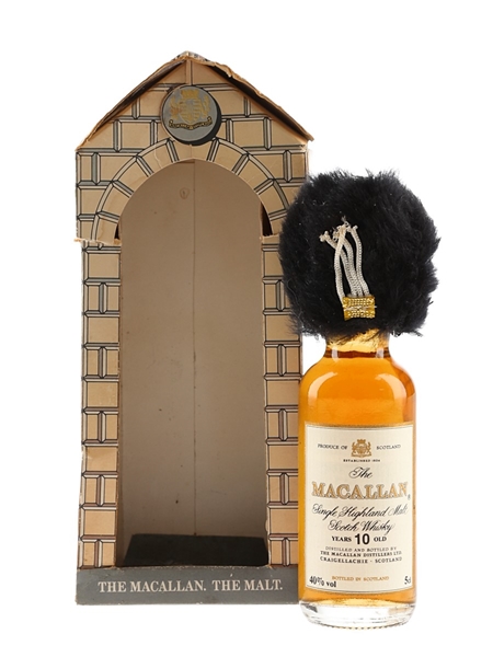 Macallan 10 Year Old Bottled 1980s 5cl / 40%