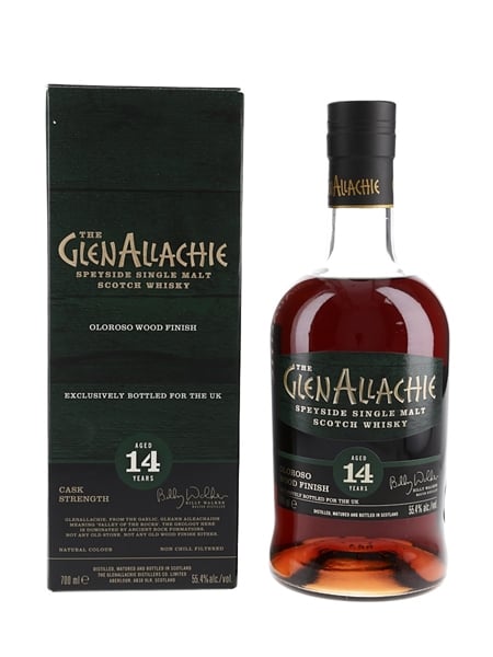 Glenallachie 14 Year Old Oloroso Wood Finish UK Exclusive 70cl / 55.4%