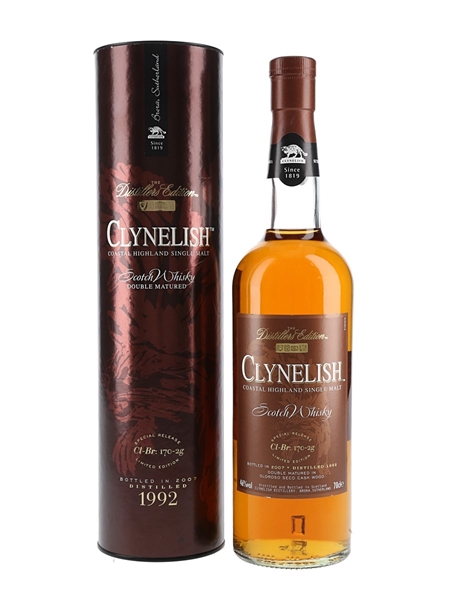 Clynelish 1992 Distillers Edition Bottled 2007 70cl / 46%