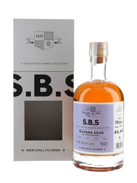 S.B.S Guyana 2020 Bottled 2022 - Port Mourant 70cl / 66.4%