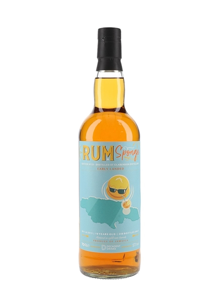 Clarendon 10 Year Old Rum Sponge Edition No.25 Decadent Drinks 70cl / 57.1%