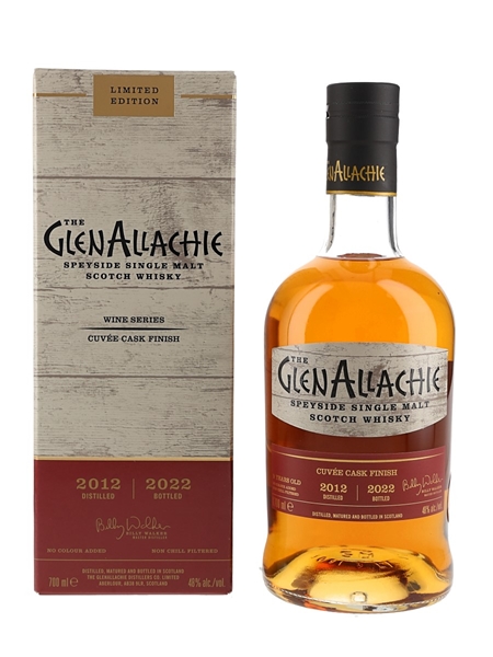 Glenallachie 2012 9 Year Old Wine Series Bottled 2022 - Cuvee Cask Finish 70cl / 48%