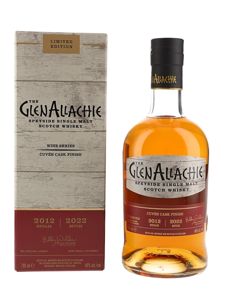 Glenallachie 2012 9 Year Old Wine Series Bottled 2022 - Cuvee Cask Finish 70cl / 48%