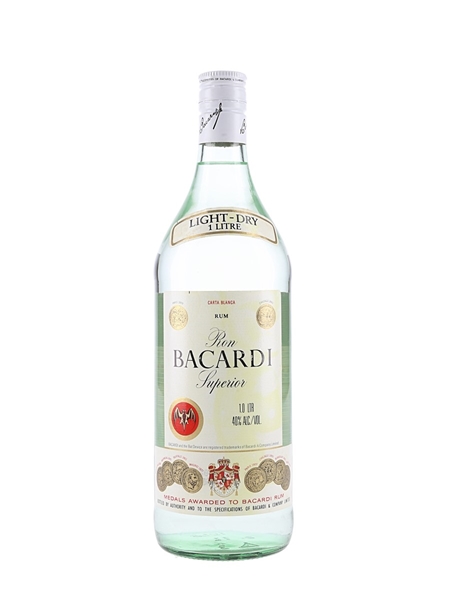 Bacardi Superior Bottled 1990s 100cl / 40%