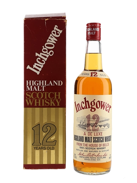 Inchgower 12 Year Old Bottled 1970s 75.7cl / 40%