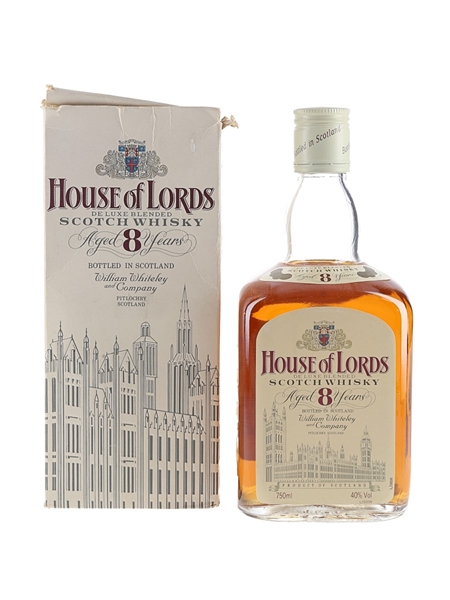 House Of Lords 8 Year Old Bottled 1980s - William Whiteley & Co. 75cl / 40%
