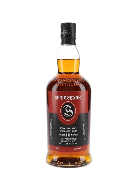 Springbank 10 Year Old Bottled 2024 - Amontillado Cask 70cl / 55%