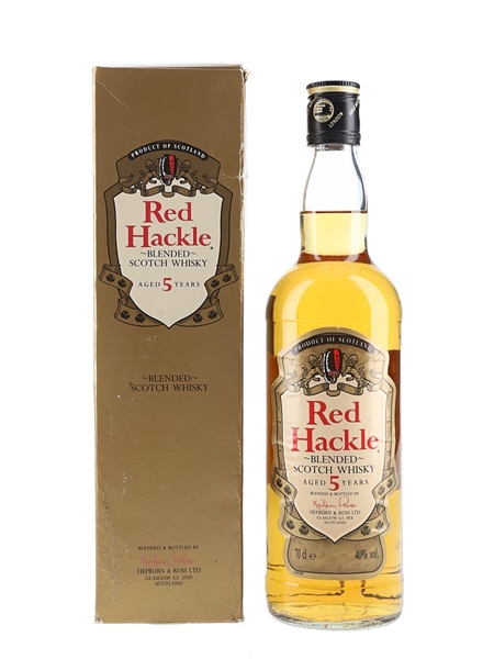 Red Hackle 5 Year Old Bottled 1990s 70cl / 40%
