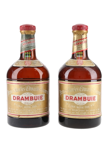 Drambuie Liqueur Bottled 1980s 2 x 68cl / 40%