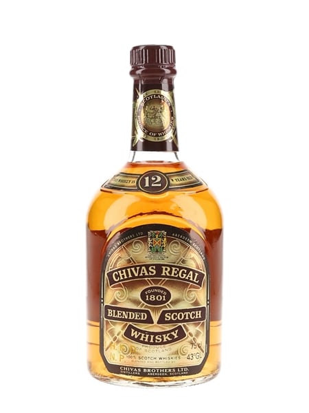 Chivas Regal 12 Year Old Bottled 1980s - HKDNP 75cl / 43%