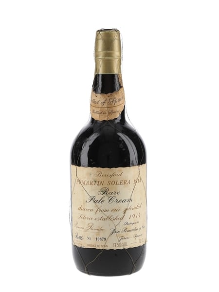 Berisford Solera 1914 Rare Pale Cream Bodegas De Jose Pemartin 70cl / 17%