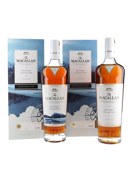 Macallan Boutique Collection 2019 & 2020 Release - Vermilion Lakes 2 x 70cl / 52%