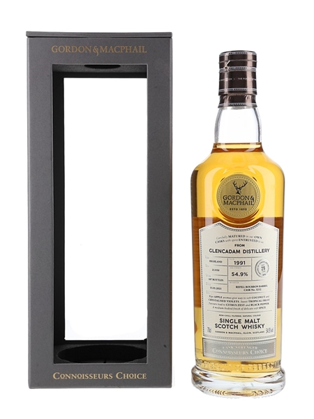 Glencadam 1991 29 Year Old Connoisseurs Choice Bottled 2021 - Gordon & MacPhail 70cl / 54.9%