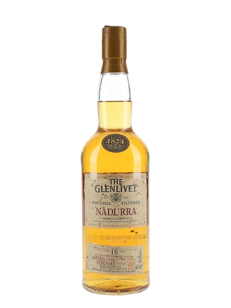 Glenlivet 16 Year Old Nadurra Bottled 2007 - Batch 1007D 70cl / 57.7%