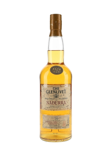 Glenlivet 16 Year Old Nadurra Bottled 2007 - Batch 1007D 70cl / 57.7%