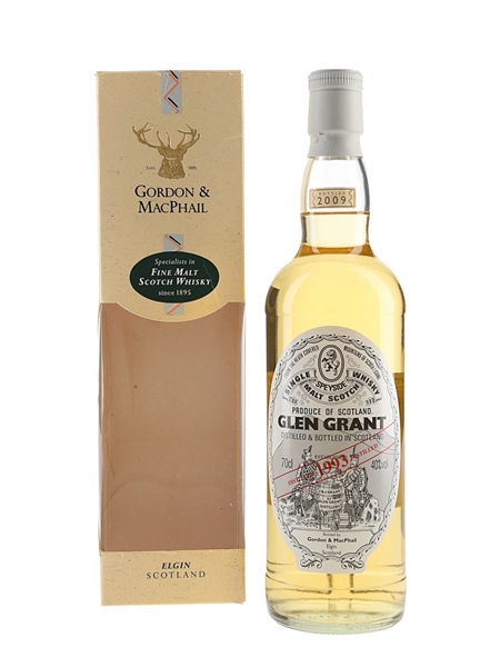 Glen Grant 1993 Bottled 2009 - Gordon & MacPhail 70cl / 40%