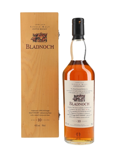 Bladnoch 10 Year Old Flora & Fauna 70cl / 43%