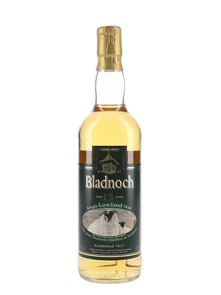 Bladnoch 15 Year Old  70cl / 55%