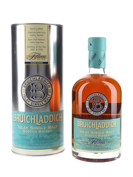 Bruichladdich 15 Year Old Bottled 2005 - Second Edition 70cl / 46%