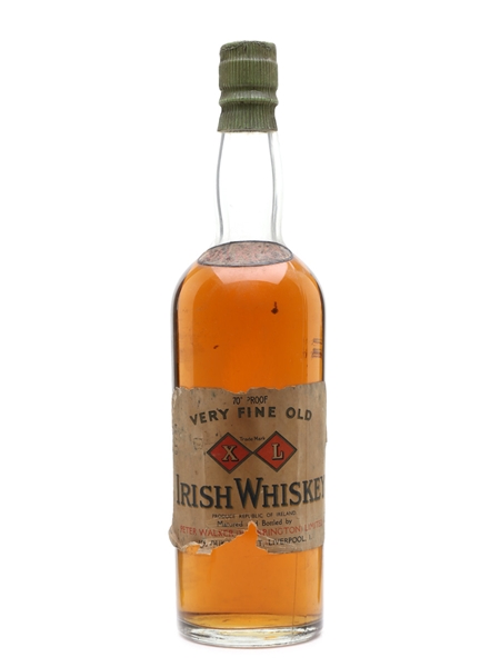 Peter Walker Very Fine Old Irish Whiskey Bottled 1950s 75cl / 40%