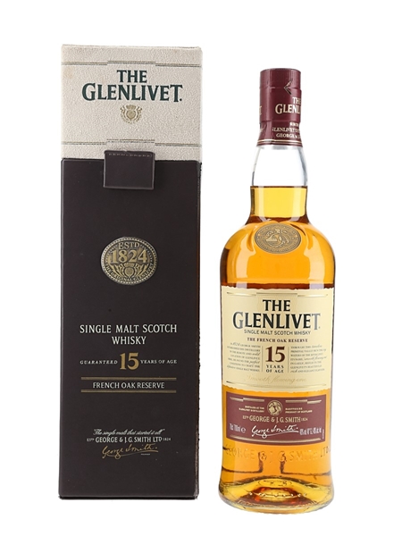 Glenlivet 15 Year Old French Oak Reserve Bottled 2017 70cl / 40%