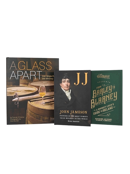 Assorted Whiskey Books Irish Whiskey 