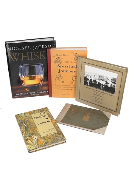 Assorted Alcoholic Beverage Books  