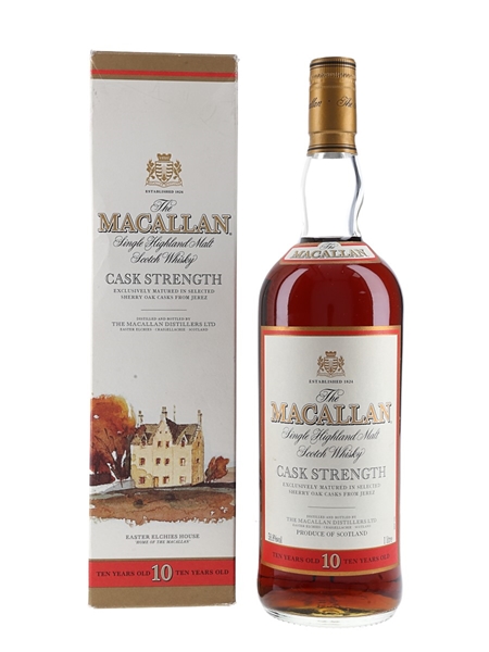 Macallan 10 Year Old Cask Strength Bottled 2000s 100cl / 58.8%