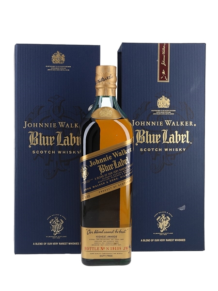 Johnnie Walker Blue Label Bottled 1990s 75cl / 43%