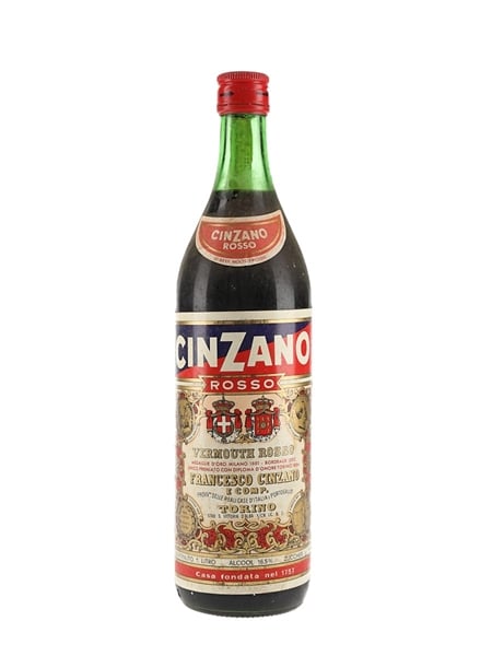 Cinzano Rosso Vermouth Bottled 1980s 100cl / 16.5%