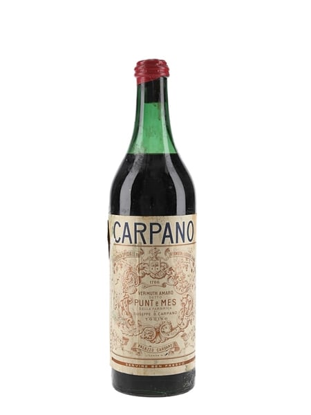 Carpano Punt E Mes Bottled 1940s 100cl