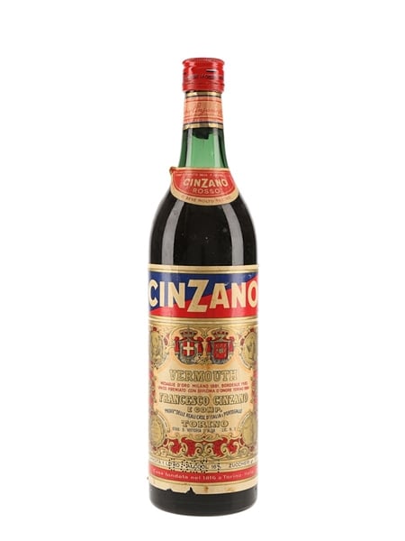 Cinzano Vermouth Rosso Bottled 1960s 100cl / 16%