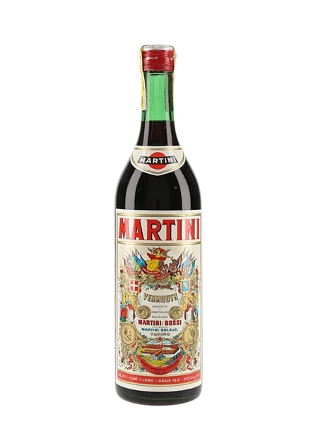 Martini Rosso Vermouth Bottled 1960s 100cl / 16.5%