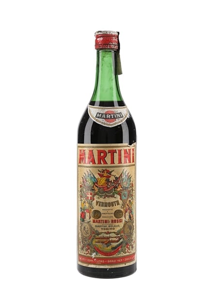 Martini Rosso Vermouth Bottled 1960s 100cl / 16.5%