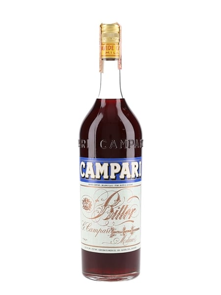 Campari Bitter Bottled 1970s 100cl / 25%