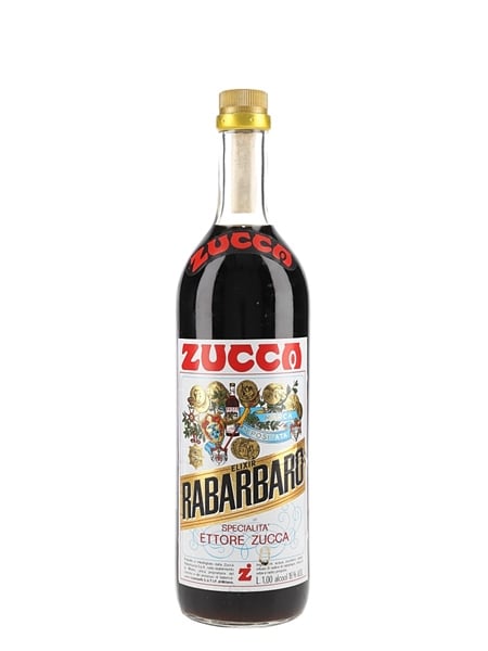 Zucca Elixir Rabarbaro Bitters Bottled 1960s-1970s 100cl / 16%