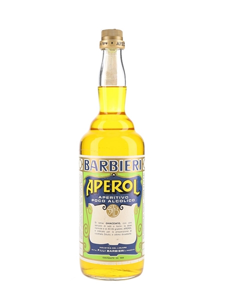 Aperol Barbieri Bottled 1970s 100cl / 11%