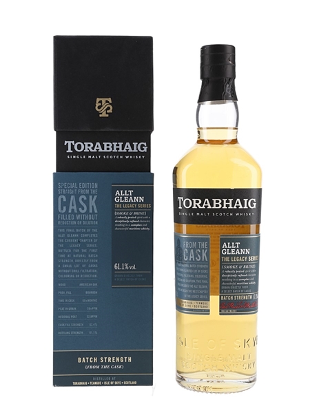 Torabhaig Allt Gleann Legacy Series Bottled 2023 - Batch Strength 70cl / 61.1%
