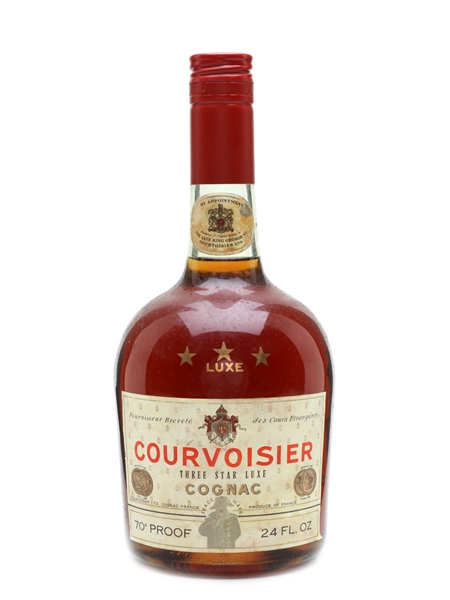 Courvoisier 3 Star Luxe Bottled 1970s 68cl / 40%