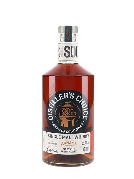 Adnams Distiller’s Choice 6 Year Old Barrel Number S001 Bottled 2015 70cl / 63.9%