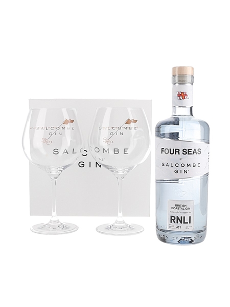 Four Seas Gin & Glasses RNLI - Batch 01 70cl / 40%