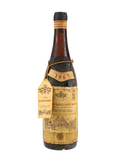 1967 Barbaresco Riserva Speciale Giovanni Bertolino & Figlio 72cl / 13%