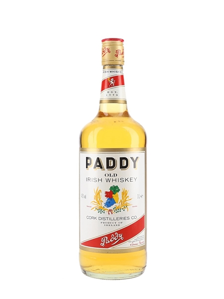 Paddy Old Irish Whiskey Bottled 1980s 100cl / 43%