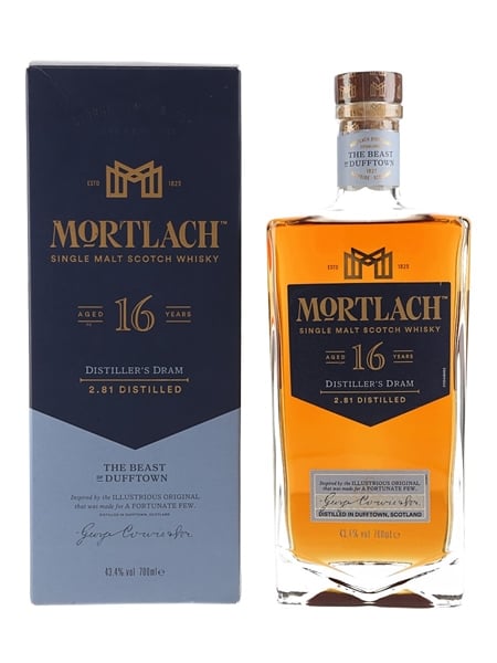 Mortlach 16 Year Old Distiller's Dram Travel Retail Exclusive 70cl / 43.4%