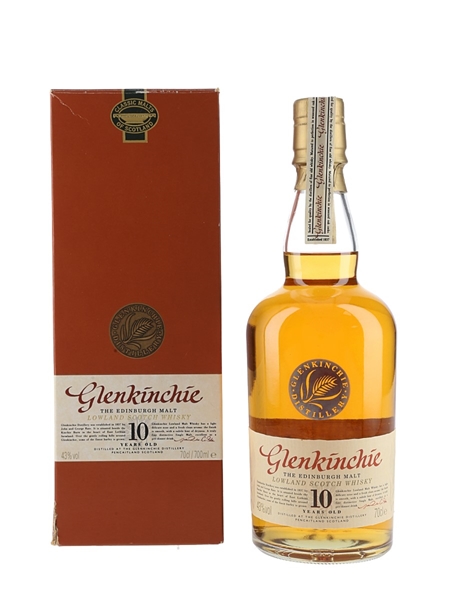 Glenkinchie 10 Year Old Bottled 1990s 70cl / 43%