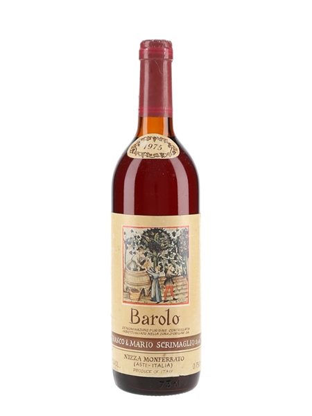 1975 Barolo Franco & Mario Scrimaglio 75cl / 13%