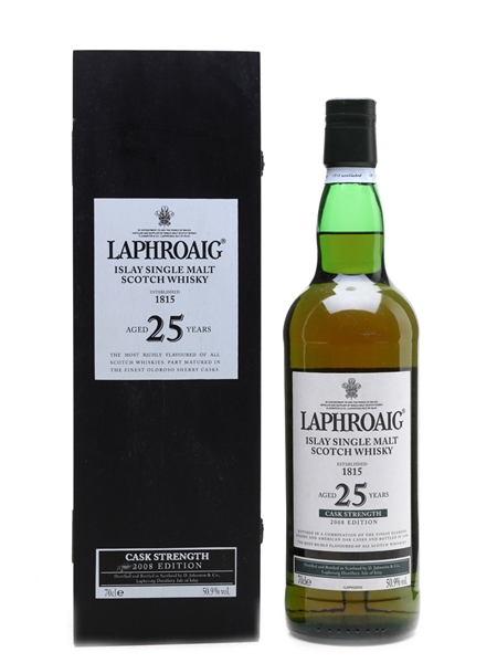 Laphroaig 25 Year Old 2008 Cask Strength Editon 70cl / 50.9%